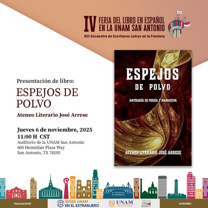 Programa Completo de la IV Feria del Libro en Español y el XIII Encuentro de Escritores Letras en la Frontera: 2025