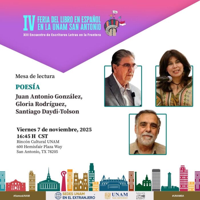Programa Completo de la IV Feria del Libro en Español y el XIII Encuentro de Escritores Letras en la Frontera: 2025
