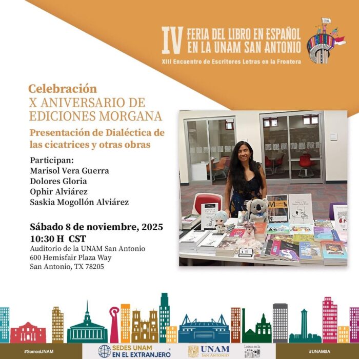 Programa Completo de la IV Feria del Libro en Español y el XIII Encuentro de Escritores Letras en la Frontera: 2025