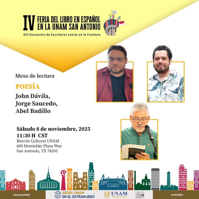 Programa Completo de la IV Feria del Libro en Español y el XIII Encuentro de Escritores Letras en la Frontera: 2025