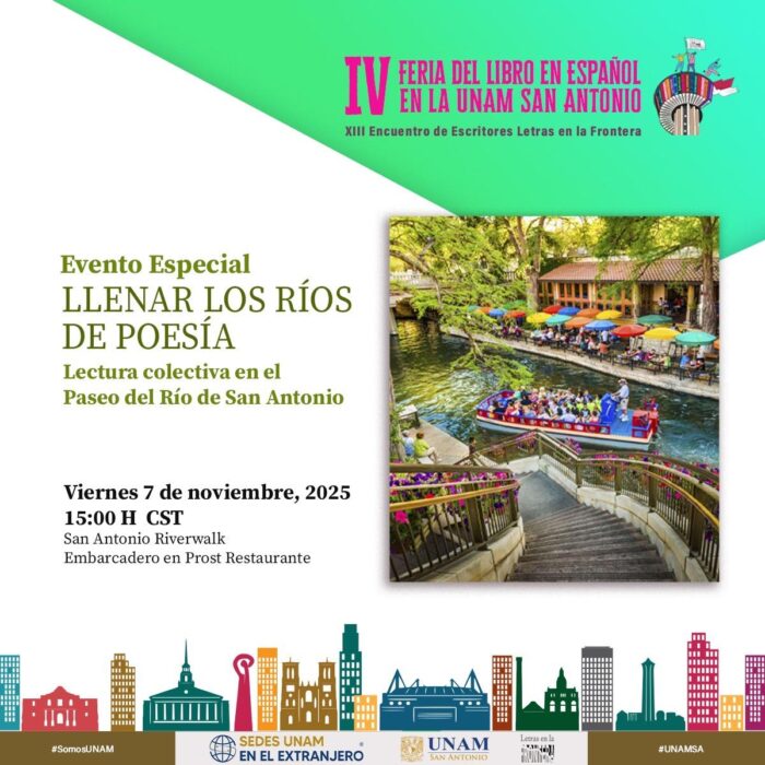 Programa Completo de la IV Feria del Libro en Español y el XIII Encuentro de Escritores Letras en la Frontera: 2025