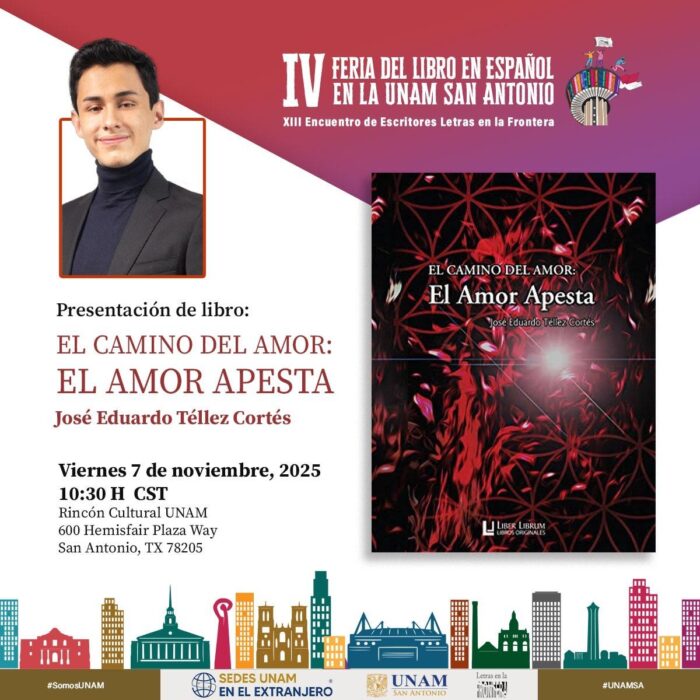 Programa Completo de la IV Feria del Libro en Español y el XIII Encuentro de Escritores Letras en la Frontera: 2025