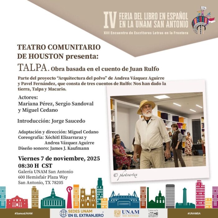 Programa Completo de la IV Feria del Libro en Español y el XIII Encuentro de Escritores Letras en la Frontera: 2025
