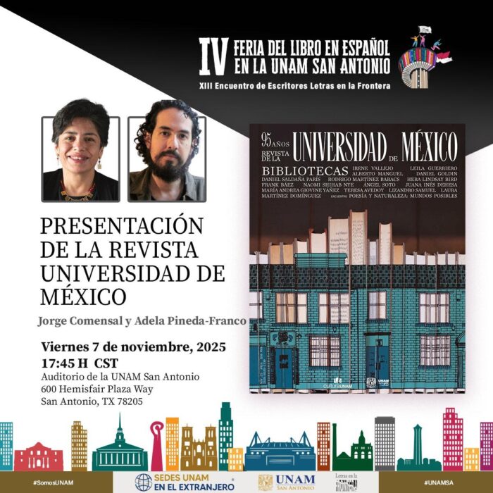 Programa Completo de la IV Feria del Libro en Español y el XIII Encuentro de Escritores Letras en la Frontera: 2025